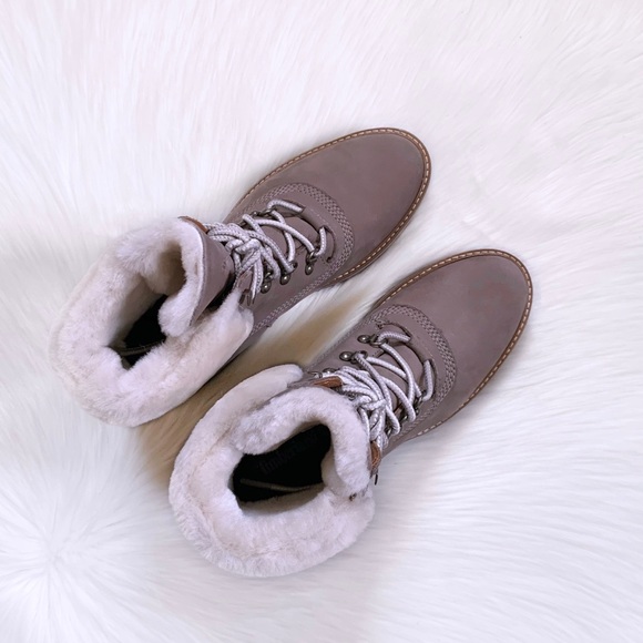 Timberland Courmayeur Valley 6” Shearling Boots - Picture 5 of 8